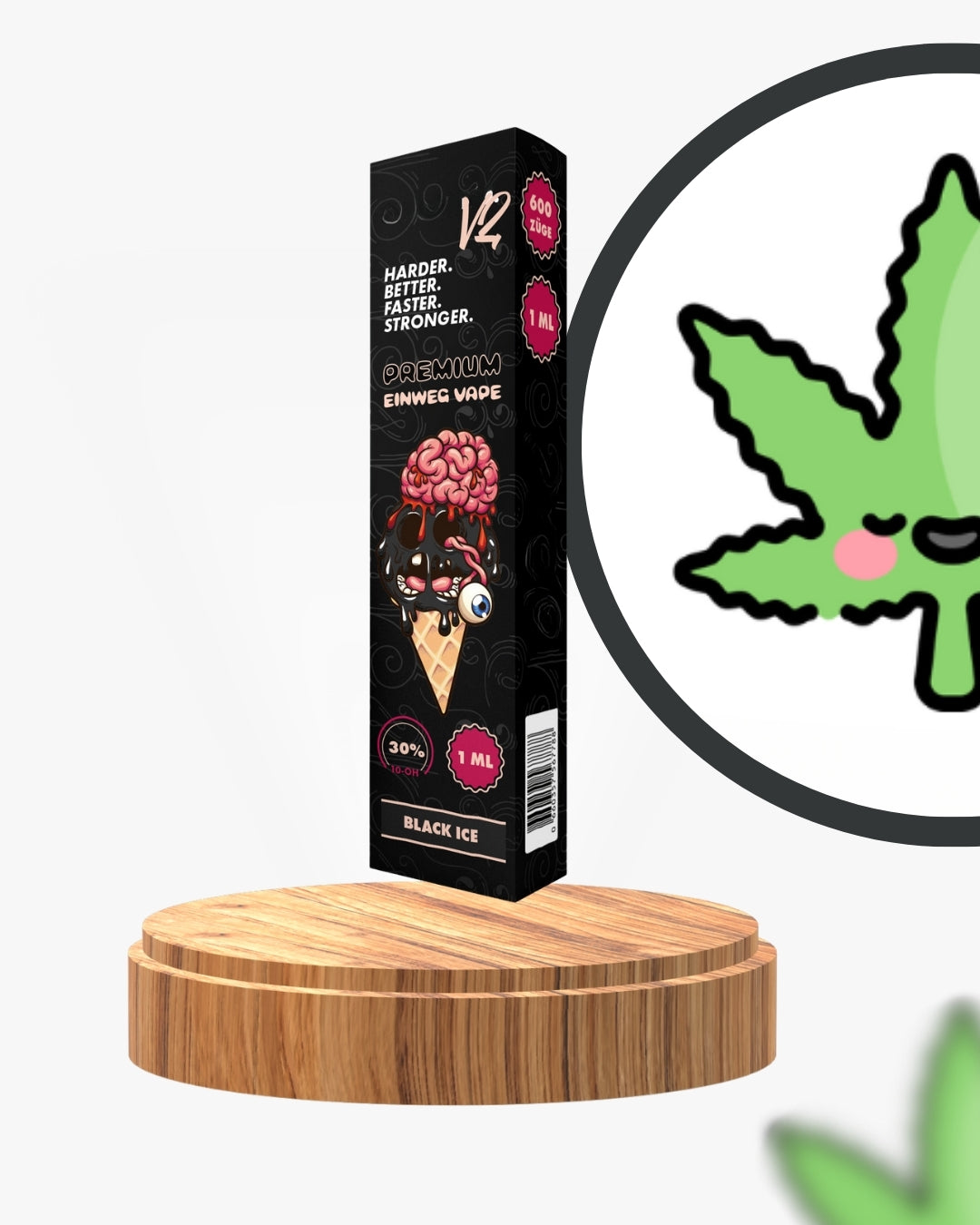 BLACK ICE HHC Vape von Happyhhc