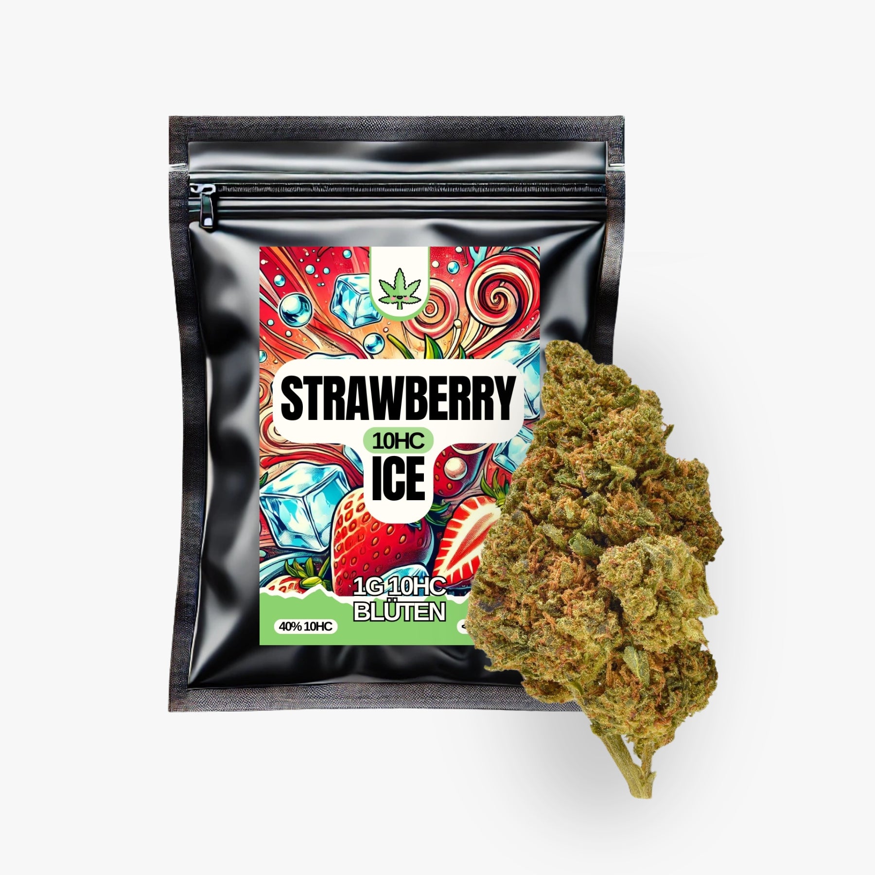 Strawberry Ice 40% 10-OH-HHC Blüten